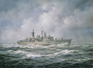 H.M.S. Exeter a tengeren, 1990