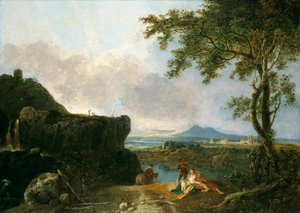 Fehér szerzetes, 1733-1782 alkotó: Richard Wilson