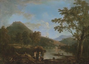 Dinas Bran Llangollenből alkotó: Richard Wilson