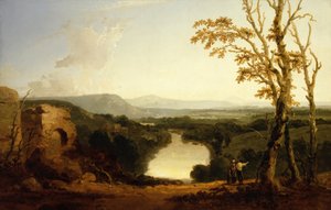 Táj folyóvölggyel alkotó: Richard Wilson