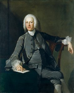 Sir Edward Lloyd d. 1795, 1750. alkotó: Richard Wilson