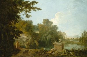 Magány, c. 17621770. alkotó: Richard Wilson