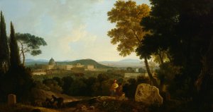 Szent Péter és a Vatikán a római Janiculumból alkotó: Richard Wilson