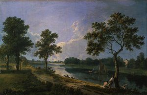 A Temze Twickenhamben alkotó: Richard Wilson
