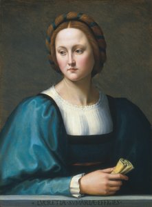 Lucrezia Sommaria, c. 1510. alkotó: Ridolfo Ghirlandaio