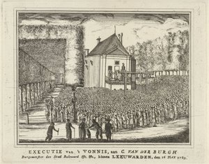 Cornelis van den Burgh kivégzése, 1789 