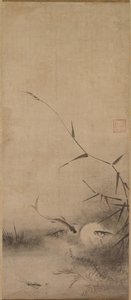 Hal és hínár, 16. század. alkotó: Rinkyo