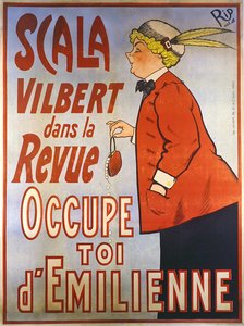 „Vigyázz Emilienne-re” – Revue de la Scala poszter