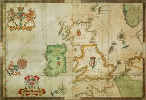A spanyol armada útvonala a La Manche-csatornán keresztül, az Északi-tengeren, Észak-Skócia körül, majd az Atlanti-óceánon át, hogy visszatérjen Spanyolországba.