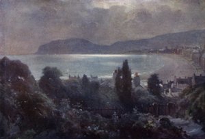 A Nocturne, Llandudno-öböl (színes litó)