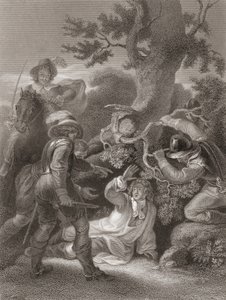 Monmouth hercege a sedgemoori csata után készült. Az 1859-ben megjelent The History of England című könyvből.