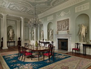 Ebédlő a Lansdowne House-ból, London, 1767-1769