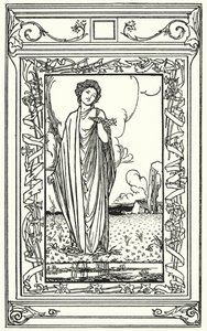 Illusztráció John Keats verseihez (litho) alkotó: Robert Anning Bell