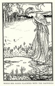 Illusztráció John Keats verseihez: Lamia (litho)