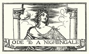 Illusztráció John Keats verseihez: Óda egy csalogányhoz (litho)
