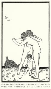 Illusztráció John Keats verseihez: Alvás és szépség (litho) alkotó: Robert Anning Bell