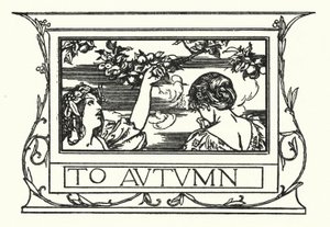 Illusztráció John Keats verseihez: Őszig (litho)