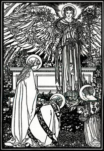 Illusztráció az Oltárkönyvhöz, 1892, 1897 alkotó: Robert Anning Bell