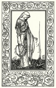 Shelley: Adonais (litográfia) alkotó: Robert Anning Bell