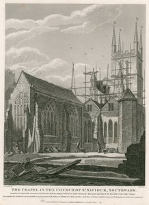 A kápolna a Southwark-i Szent Megváltó templomban