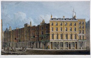 Cheapside, City of London, 1818 alkotó: Robert Blemmell Schnebbelie