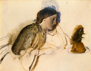 A szegény színésznő karácsonyi vacsorája, 1860