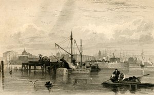Liverpool, a Mersey-ből, No. 1..., 19. század közepe.