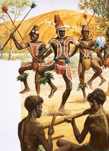 Aborigine tánc