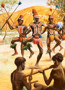 Aborigine tánc