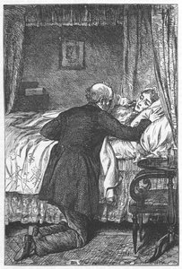 Jelenet a papi élet jeleneteiből, George Eliottól, 1883 alkotó: Robert Brown