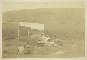 A művész fia, Barrett Browning, 1885-1889 körül. alkotó: Robert Browning