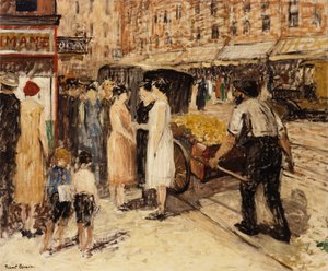 Lower East Side, 1930 körül (olaj, vászon)
