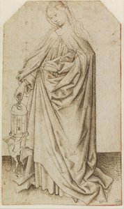Szent Gudula alkotó: Robert Campin