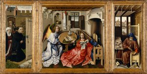 Az Angyali üdvözlet mérodei oltárképe, kb. 1428-1432