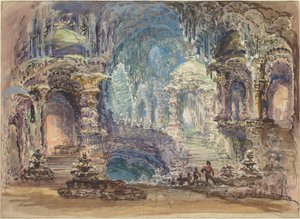 Fantasztikus pavilonok egy barlangban alkotó: Robert Caney