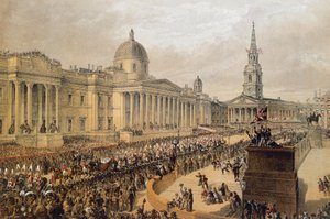 VII. Edward és Alexandra dán hercegnő esküvői menete, London alkotó: Robert Charles Dudley