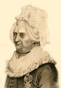 Chevalier DEon, aki sok év telt el nőként, 1822.