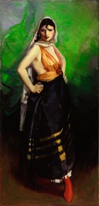Betalo Rubino, drámai táncosnő alkotó: Robert Cozad Henri