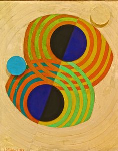 Megkönnyebbülés. Ritmusok, 1932. alkotó: Robert Delaunay