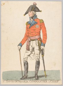 Sir David Dundas, KB, főparancsnok alkotó: Robert Dighton