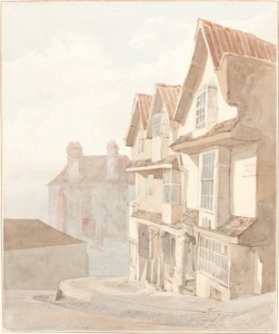 Kilátás a Church Lane-re, Bristol alkotó: Robert Dixon