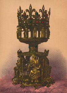 Ezüst aranyozott szentély, 1893.