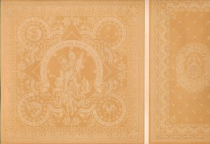 Damaszkvászon, C. Faber úr, Stuttgart és Burre Bros. Dumferline urak, 1863 alkotó: Robert Dudley