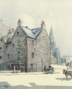 Glasgow: Provands Lordship (színes litográfia)