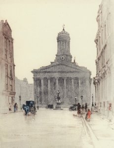Glasgow: Royal Exchange (színes litográfia)