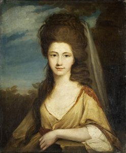 Lady Elizabeth Compton (olaj, vászon) alkotó: Robert Edge Pine