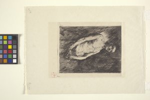 Egy ember figurája (tinta) alkotó: Robert Frederick Blum