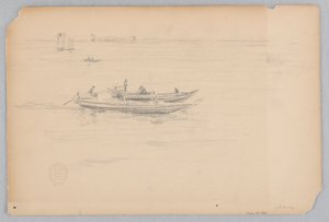 Halászhajók, Japán alkotó: Robert Frederick Blum