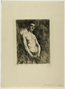 Fél Akt Férfi alakja alkotó: Robert Frederick Blum