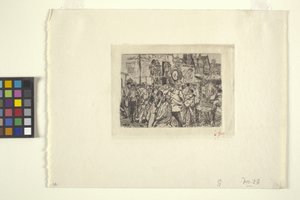 Jelenet a cirkuszban (tinta) alkotó: Robert Frederick Blum